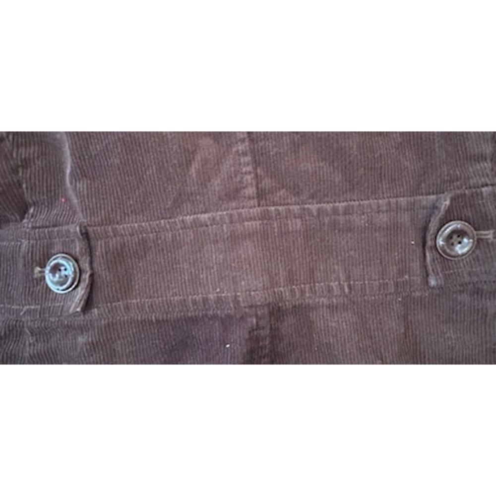 Liz Claiborne Villager Brown Corduroy Womens Cotton Blazer Size 8 - Picture 9 of 11